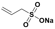 烯丙基磺酸钠|allylsulfo<em></em>nic acid sodium salt|2495-39-8|adamas|98%