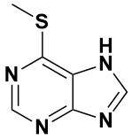 6-甲巯基嘌呤|6-methylmercaptopurine|50-66-8|alfa|97%||5g