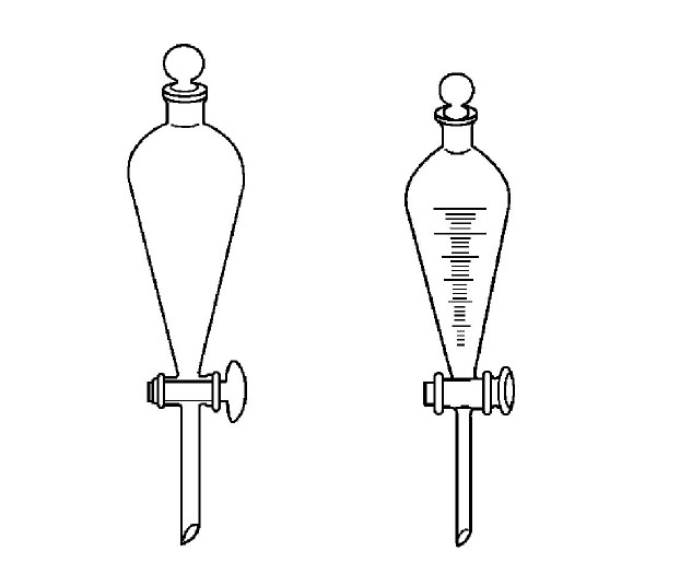 梨形分液漏斗 1000ml||1000ml|华鸥