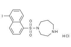 1-(5-碘萘-1-磺酰基)-1H-六氢-1,4-二氮杂卓盐酸盐