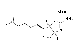 5-((3aR,6S,6aS)-2-氨基-3a,4,6,6a-四氢-1H-噻吩并[3,4-d]咪唑-6-基)戊酸