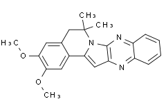 5,6-二氢-2,3-二甲氧基-6,6-二甲基苯并[7,8]吲哚嗪并[2,3-B]喹喔啉