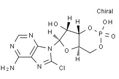 8-氯腺苷-3’,5’-环状磷酸钠盐
