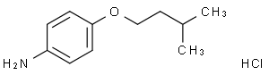 4-(异戊氧基)苯胺盐酸盐|4-(3-Methylbutoxy)Benzenamine Hydrochloride|10141-51-2|源叶|10mg图1
