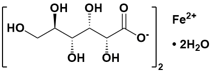 葡萄糖酸亚铁分子式图片