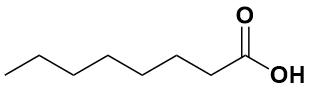 辛酸|octanoic acid|c8h16o2|124-07-2|mfcd00004429|18373b|99%|100g