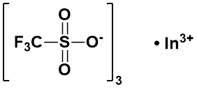 三氟甲磺酸铟(III)|Indium(III) Trifluoromethanesulfonate|128008-30-0|Alfa|99% min|10g