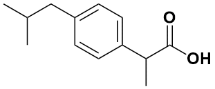 布洛芬化学结构式图图片