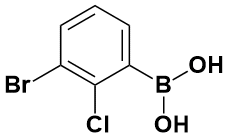 3-溴-2-氯苯硼酸|(3-Bromo-2-Chlorophenyl)Boronic Acid|352535-98-9|Alfa|97%|100mg图1
