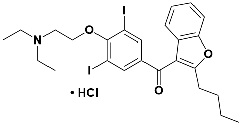 胺碘酮盐酸盐|amiodarone hydrochloride|19774-82-4|tci|98.