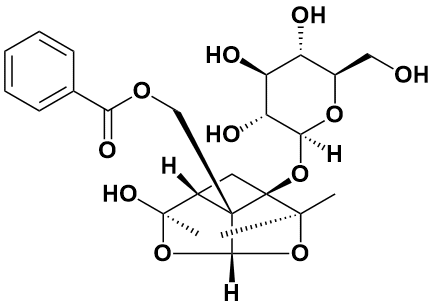 芍药苷|paeoniflorin|23180-57-6|德思特|芍药,hplc≥98%|20mg