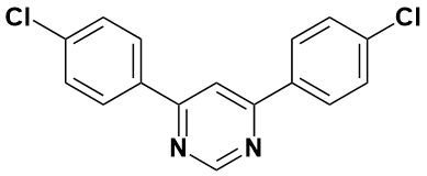 4,6-双(4-氯苯基)嘧啶|4,6-Bis(4-Chlorophenyl)Pyrimidine|141034-82-4|Adamas|99%|RG|5g图1