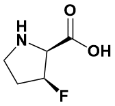 (2S,3S)-3-氟吡咯烷-2-羧酸|(2S,3S)-3-Fluoropyrrolidine-2-Carboxylic Acid|870992-75-9|Adamas|98%|RG|250mg图1