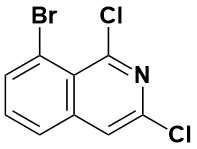 8-溴-1,3-二氯异喹啉|8-Bromo-1,3-Dichloroisoquinoline|1936146-98-3|Achem-block|95%|100mg图1