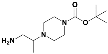 4-(1-氨基丙-2-基)哌嗪-1-羧酸叔丁酯|Tert-Butyl 4-(1-Aminopropan-2-Yl)Piperazine-1-Carboxylate|1018248-96-8|Adama图1