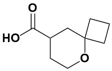 5-氧杂螺[3.5]壬烷-8-羧酸|5-Oxaspiro[3.5]Nonane-8-Carboxylic Acid|1468691-26-0|Adamas|98%|RG|250mg图1