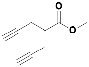 2-(丙-2-炔-1-基)戊-4-炔酸甲酯|Methyl 2-(Prop-2-Yn-1-Yl)Pent-4-Ynoate|181478-00-2|Adamas|97%|RG|25g图1