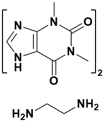 氨茶碱结构式图片