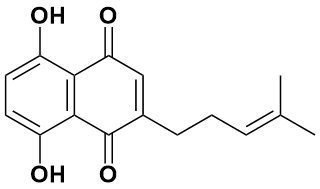 去氧紫草素|deoxyshikonin|43043-74-9|德思特|hplc≥98%|10mg