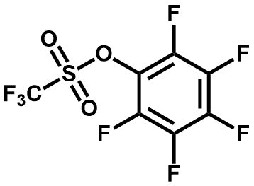 三氟甲磺酸五氟苯酚酯|Pentafluorophenyl Trifluoromethanesulfonate|60129-85-3|Adamas|99%|RG|1g