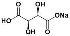 酒石酸钾钠结构简式图片