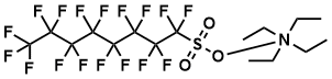 十七氟辛烷磺酸四乙基铵盐|heptadecafluorooctanesulfonic acid