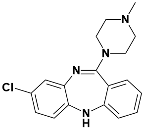 氯氮平|clozapine|5786-21-0|adamas|99%|rg|25g