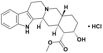 盐酸育亨宾|yohimbine hydrochloride|65-19-0|acros|99%|rg|25gr