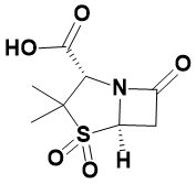 oxy-4-sulph-1-aza dicyclo[3,2,0]heptane-2-舒巴坦结构舒巴坦结构式