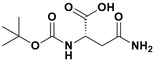 叔丁氧羰基-天冬酰胺|nα-(tert-butoxycarbonyl)-l-asparagine|7536