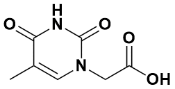 胸腺嘧啶-1-乙酸|thymine-1-acetic acid|20924-05-4|adamas|98% |rg